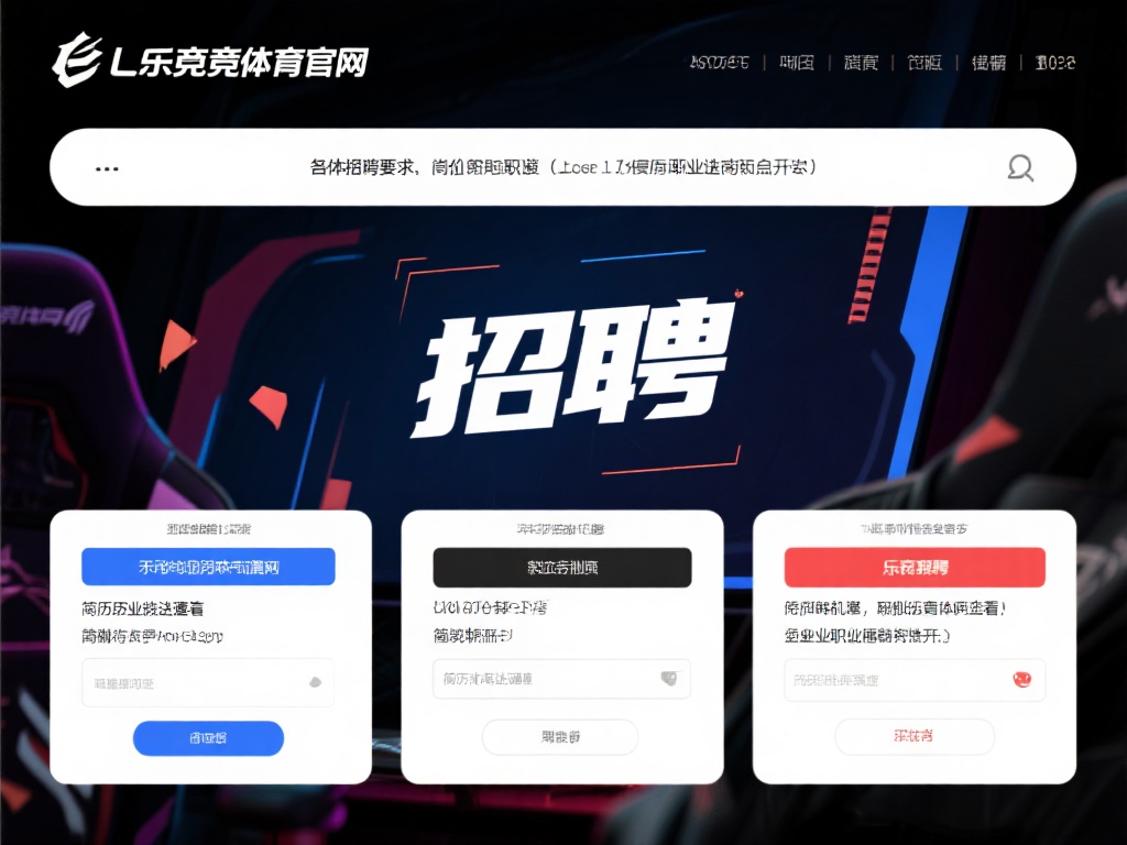 具体的招聘要求和岗位职责可登录乐竞体育官网查看，简